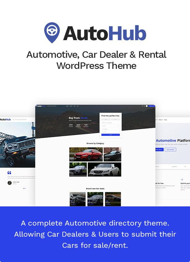 Autohub - Automotive WordPress Directory Theme - 4